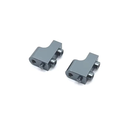 Kompatibel Mit WLtoys 12423 12427 12428 12429 1/12 RC Autoteile Metall Verbessertes Lenkgetriebe Für Sitz Fixiert RC Auto Ersatzteile(Gray) von NAFRECX