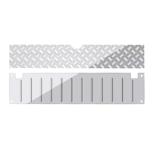 Kompatibel Mit WPL C24 C24-1 Metall-Heckkoffer-Werkzeugkasten, Dekoratives Brett, rutschfeste Unterfahrschutzplatte, 1/16 RC-Car-Upgrade-Teile-Zubehör RC Auto Ersatzteile von NAFRECX