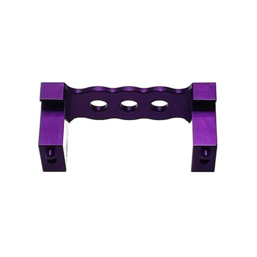 Kompatibel Mit Wltoys 144001 124016-17-18 124019 1/12 1/14 RC Auto Upgrade Lenkgetriebe Lenkgetriebe Mit Fester Basis Für Sitzpresse RC Auto Ersatzteile(Purple) von NAFRECX