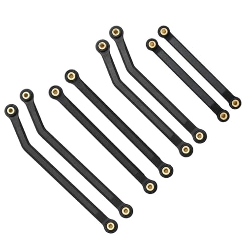 Für Axial Für SCX24 AXI00002 C10 Für JLU Für Bronco AXI00006 Ersatz Metall High Clearance Für Chassis Links Set 1/24 RC Crawler Upgrade Teile RC Autozubehör Für Axial Für SCX24 AXI00002 C10 Für JLU Für Bronco AXI00006 Ersatz Metall High Clearance Für Chassis Links Set 1/24 RC Crawler Upgrade Teile RC Autozubehör von NAFRECX