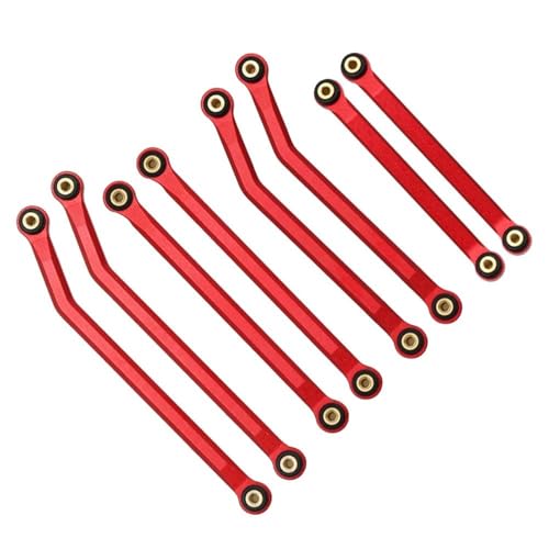 Für Axial Für SCX24 AXI00002 C10 Für JLU Für Bronco AXI00006 Ersatz Metall High Clearance Für Chassis Links Set 1/24 RC Crawler Upgrade Teile RC Autozubehör Für Axial Für SCX24 AXI00002 C10 Für JLU Für Bronco AXI00006 Ersatz Metall High Clearance Für Chassis Links Set 1/24 RC Crawler Upgrade Teile RC Autozubehör von NAFRECX