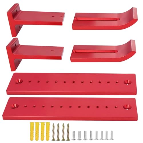 RC Auto Lagerung Rack Wand Hängen Rack Wand Halter Halterung Ständer Für 1/18 1/16 1/10 1/8 1/5 Crawler Für Modell RC LKW RC Auto Ersatzteile(Red) von NAFRECX