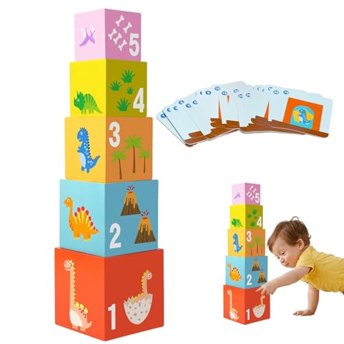 NAIYAN Form-Matching-Spiel, Farblabyrinth-Puzzle | Puzzlespiel Bauspielzeug | Bauset Lernspielzeug, Sortierspielzeug für Kleinkinder, Puzzle-Box, Feinmotorikspielzeug zur Entwicklung der Fantasie von NAIYAN