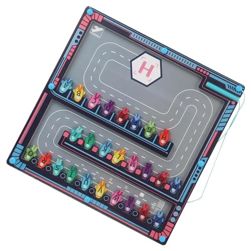 NAIYAN -Magnet-Labyrinth, magnetisches Alphabet-Labyrinth,Magnet-Labyrinth -Spielzeug - Kleinkind-Puzzle-Brett, Lernspielzeug, Feinmotorik-Spielzeug, von NAIYAN