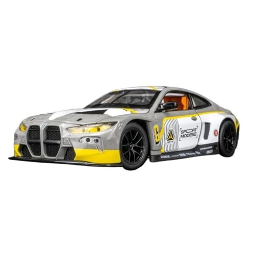 Motorfahrzeuge Replika Auto 1:24 Für BMW Z4 Legierung Track Racing Auto Modell Diecast Auto Simulation Sound Und Licht Sammlung Geburtstag Geschenk Originalgetreue Nachbildung ( Color : Yellow B ) von NALora