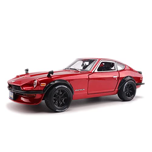 Motorfahrzeuge Replika Auto Druckguss 1:18 Für Nissan 240Z 1971 Simulation Legierung Sportwagen Modellsammlung Souvenir Display Kindergeschenk Originalgetreue Nachbildung von NALora