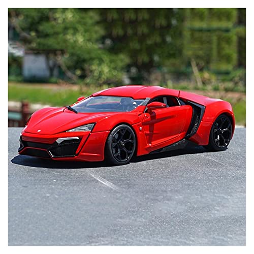 NALora Motorfahrzeuge Replika Auto 1/18 Für Lykan HyperSport Legierung Sportwagenmodell Druckgussfahrzeug Erwachsene Sammlung Ornamente Display Geschenk Originalgetreue Nachbildung von NALora