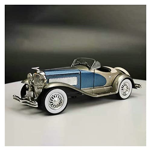 NALora Motorfahrzeuge Replika Auto 1/32 Für Duesenberg SSJ 1935 Klassisches Cabrio-Druckguss-Automodellsimulationsfahrzeug-Sammlerdisplay Originalgetreue Nachbildung von NALora