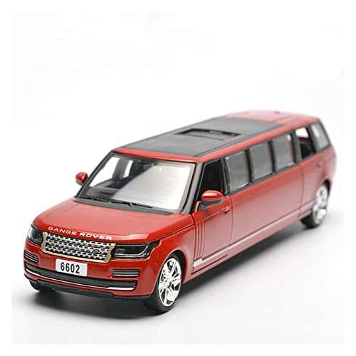 NALora Motorfahrzeuge Replika Auto 1/32 Für Land Rover Range Rover Verlängern Auto Modell Sammlung Kinder Spielzeug Fahrzeuge Originalgetreue Nachbildung (Color : Red) von NALora