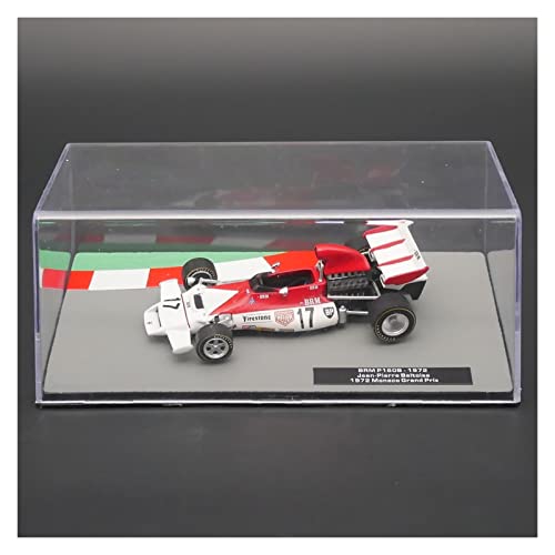 NALora Motorfahrzeuge Replika Auto 1/43 Für BRM P160B 1972 Jean-Pierre Beltoise Monaco Grand Prix Diecast Alloy Racing Car Model Collection Originalgetreue Nachbildung von NALora