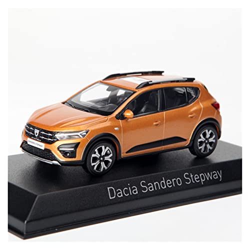 NALora Motorfahrzeuge Replika Auto 1/43 Für Dacia Sandero Stepway SUV Replik Auto Legierung Auto Modell Diecast Fahrzeug Spielzeug Sammlung Geschenk Originalgetreue Nachbildung von NALora