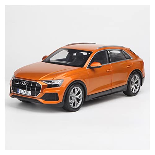 NALora Motorfahrzeuge Replika Auto 1:18 Für Audi Q8 2018 SUV Simulation Diecast Alloy Automodell Adult Collection Souvenir Display Originalgetreue Nachbildung von NALora