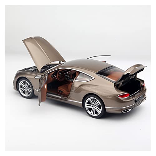 NALora Motorfahrzeuge Replika Auto 1:18 Für Bentley Bentayga Legierung Luxus SUV Automodell Diecast Simulation Fahrzeuge Erwachsene Sammlung Ornamente Originalgetreue Nachbildung (Color : Orange) von NALora