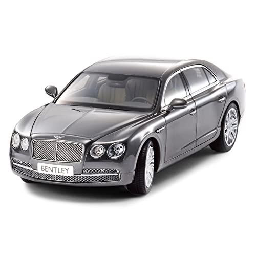 NALora Motorfahrzeuge Replika Auto 1:18 Für Bentley Flying Spur CFS W12 Statische Simulationsauto Modelldruckguss-Fahrzeugsammlung Ornamente Originalgetreue Nachbildung (Color : Titanium) von NALora