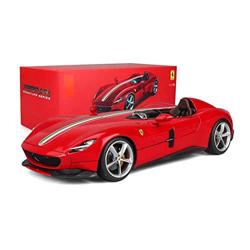 NALora Motorfahrzeuge Replika Auto 1:18 Für Ferrari Monza SP1 Alloy Sportwagenmodell Diecast Vehicle Simulation Collection Geschenk Ornamente Originalgetreue Nachbildung von NALora