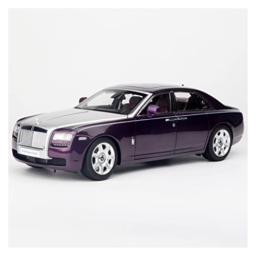 NALora Motorfahrzeuge Replika Auto 1:18 Simulation Für Rolls-Royce Ghost Extended Edition Druckguss-Luxusautomodell Adult Collection Display Originalgetreue Nachbildung (Color : Purple) von NALora