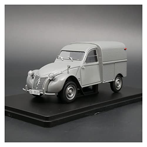 NALora Motorfahrzeuge Replika Auto 1:24 Für Citroen 2 CV 1957 Diecast Alloy Truck Car Model Simulation Adult Collection Souvenir Ornament Originalgetreue Nachbildung von NALora