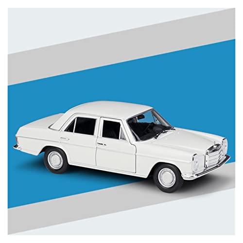 NALora Motorfahrzeuge Replika Auto 1:24 Für Mercedes-Benz 220 Druckgusslegierung Classic Luxury Car Model Static Collection Souvenir Display Originalgetreue Nachbildung (Color : White) von NALora