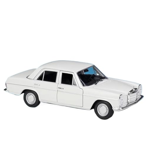 NALora Motorfahrzeuge Replika Auto 1:24 Für Mercedes-Benz 220 Legierung Automodell Druckguss Metall Classic Retro Old Collection Geburtstagsgeschenk Originalgetreue Nachbildung (Color : White) von NALora