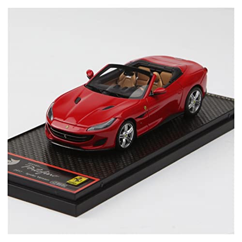 NALora Motorfahrzeuge Replika Auto 1:43 Für Ferrari Portofino Spider Vision Simulation Sportwagen Modell Static Diecast Fahrzeuge Sammlung Geschenk Originalgetreue Nachbildung von NALora