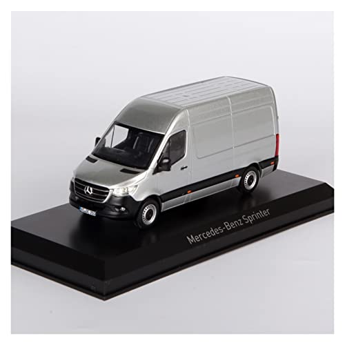 NALora Motorfahrzeuge Replika Auto 1:43 Für Mercedes-Benz Sprinter 2018 Diecast Alloy Business Car Model Adult Collection Souvenir Display Originalgetreue Nachbildung von NALora