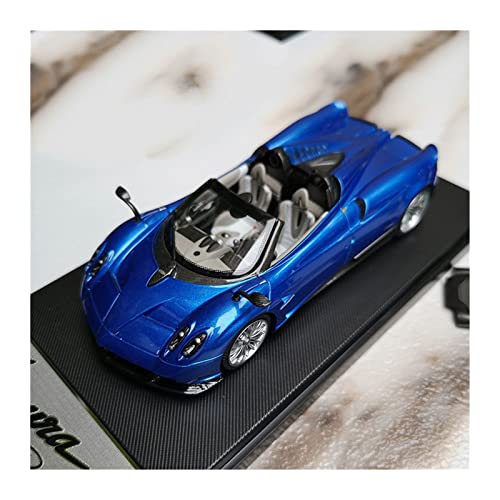 NALora Motorfahrzeuge Replika Auto 1:43 Für Pagani Huayra Simulation Legierung Die-Cast Supersportwagen Modell Erwachsene Sammlung Dekorative Ornamente Originalgetreue Nachbildung (Color : Blue) von NALora