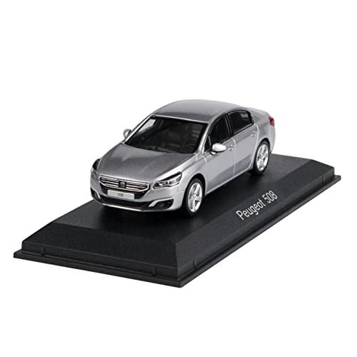 NALora Motorfahrzeuge Replika Auto 1:43 Für Peugeot 508 2014 Simulation Legierung Auto Statische Metall Modellfahrzeuge Sammlerstücke Geschenk Mit Basis Originalgetreue Nachbildung von NALora