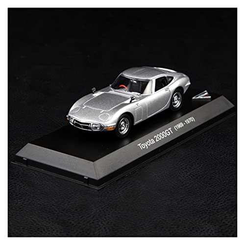 NALora Motorfahrzeuge Replika Auto 1:43 Für Toyota 2000GT 1969 Simulation Aolly Classic Car Model Static Diecast Vehicles Collection Geschenk Originalgetreue Nachbildung von NALora