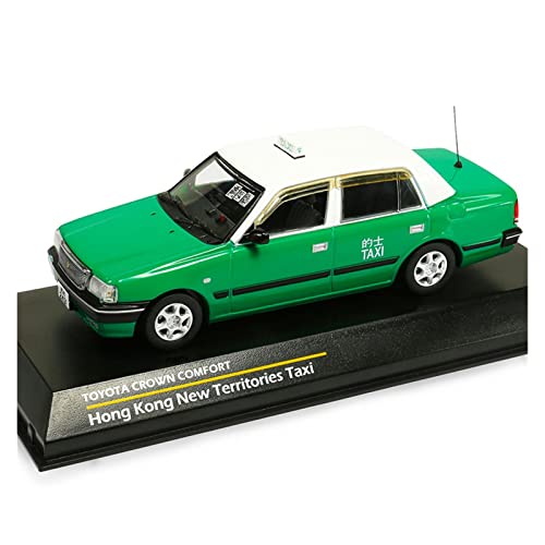 NALora Motorfahrzeuge Replika Auto 1:43 Für Toyota Crown Comfort Simulation Classic Taxi Car Model Static Diecast Vehicles Collection Gift Originalgetreue Nachbildung von NALora