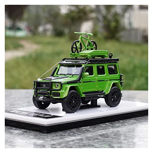 NALora Motorfahrzeuge Replika Auto 1:64 Für Benz G550 SUV Simulation Diecast Metal Offroad-Automodellsammlung Souvenir Ornamente Display Originalgetreue Nachbildung (Color : Green) von NALora