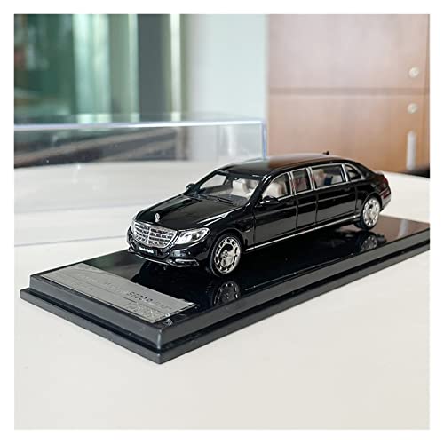 NALora Motorfahrzeuge Replika Auto 1:64 Für Benz Maybach S600 Simulation Diecast Metal Luxury Car Model Collection Souvenir Ornamente Display Originalgetreue Nachbildung von NALora