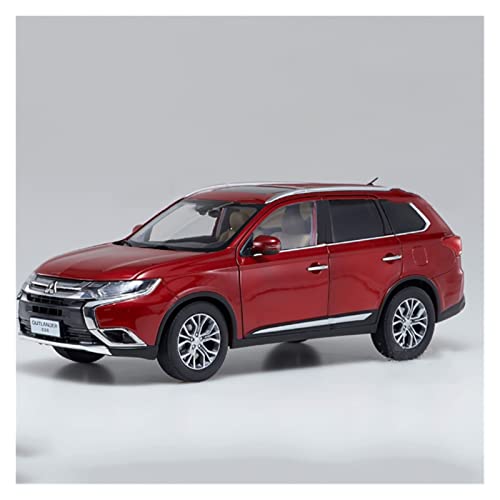 NALora Motorfahrzeuge Replika Auto Boutique 1:18 Für GAC Mitsubishi Outlander 2017 SUV Diecast Auto Modell Spielzeug Erwachsene Sammlung Originalgetreue Nachbildung (Color : Red) von NALora