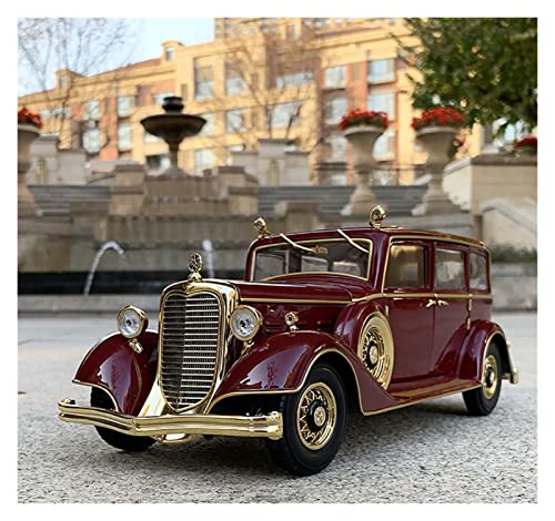 NALora Motorfahrzeuge Replika Auto Boutique 1:18 Für Puyilong Auto Der Letzte Kaiser Oldtimer Replica Car ​Diecast Car Model Toy Car Dekorativ Originalgetreue Nachbildung von NALora