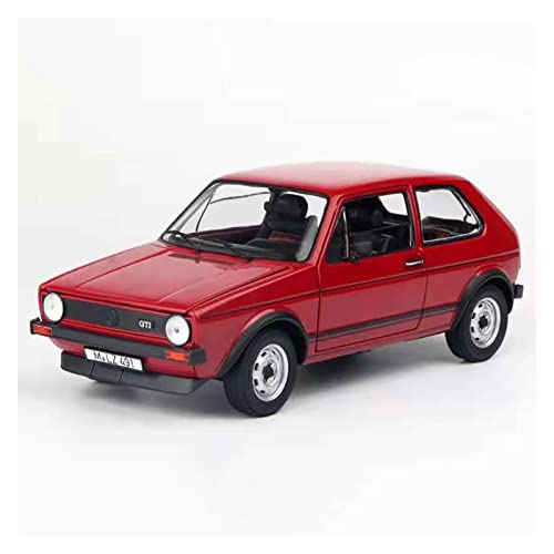 NALora Motorfahrzeuge Replika Auto Boutique 1:18 Für Volkswagen Golf GTI 1976 Replica Car, Scale Diecast Car Model Adult Collectionr Model Toy Car Originalgetreue Nachbildung von NALora