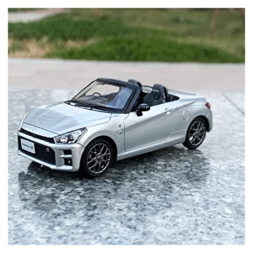 NALora Motorfahrzeuge Replika Auto Diecast 1/30 Für Toyota Copen Gr Sport Legierung Mini Cabrio Auto Modell Licht Auto Sammlung Fahrzeug Spielzeug Originalgetreue Nachbildung (Color : Silver) von NALora