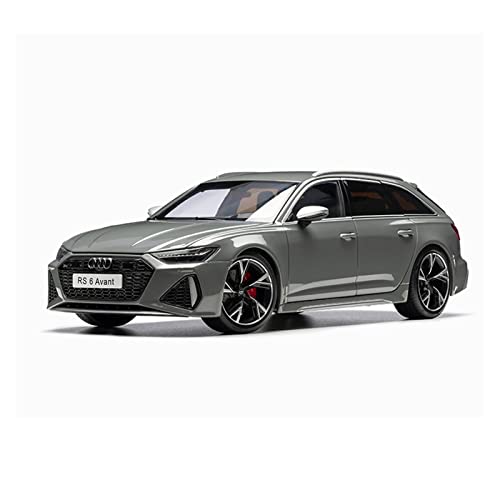 NALora Motorfahrzeuge Replika Auto Druckguss 1:18 Für Audi Rs6 C8 2020 Simulation Legierung Sportwagen Modell Erwachsene Sammlung Souvenir Display Originalgetreue Nachbildung von NALora