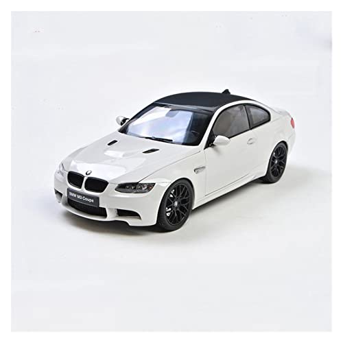 NALora Motorfahrzeuge Replika Auto Original Factory 1:18 Für BMW M3 E92 Scale Diecast Sports Car Model Adult Collection Originalgetreue Nachbildung (Color : Black) von NALora