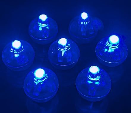 100 Stück Ballonlichter Mini LED Ballons Lichter Blau Ballon Lichter Wasserdicht Luftballon Lichter Runde Ballonlicht für Hochzeit Geburtstag Party Weihnachten 100 Stück Ballonlichter Mini LED Ballons Lichter Blau Ballon Lichter Wasserdicht Luftballon Lichter Runde Ballonlicht für Hochzeit Geburtstag Party Weihnachten von NAMIS