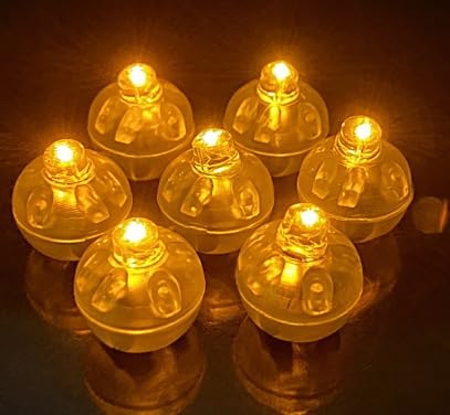 100 Stück Ballonlichter Mini LED Ballons Lichter Gelb Ballon Lichter Wasserdicht Luftballon Lichter Runde Ballonlicht für Hochzeit Geburtstag Party Weihnachten 100 Stück Ballonlichter Mini LED Ballons Lichter Gelb Ballon Lichter Wasserdicht Luftballon Lichter Runde Ballonlicht für Hochzeit Geburtstag Party Weihnachten von NAMIS