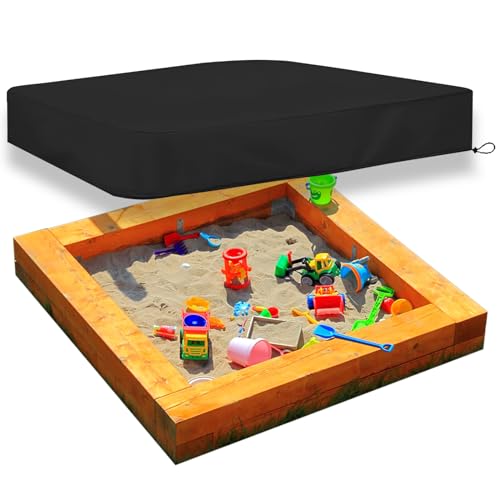 Abdeckung Sandkasten, Sandkastenabdeckung 120x120x20cm, Abdeckplane Wasserdicht Sandkasten, Oxford-Stoff Abdeckplane mit Kordelzug, Sandkasten Abdeckung, Regenschutz Sandkasten für Sandkasten Garten Abdeckung Sandkasten, Sandkastenabdeckung 120x120x20cm, Abdeckplane Wasserdicht Sandkasten, Oxford-Stoff Abdeckplane mit Kordelzug, Sandkasten Abdeckung, Regenschutz Sandkasten für Sandkasten Garten von NAMIS
