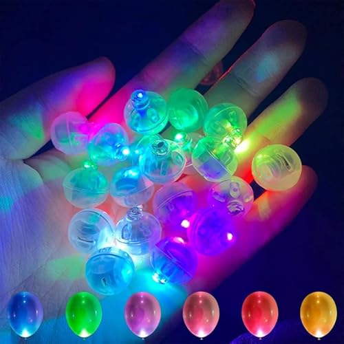 Led Luftballon Licht, 100 Stück Mini Led Ballonlichter Bunt, Runde Luftballon Led Licht, Party Lichter Balloon für Papier Laterne, Hochzeit, Weihnachten, Party, Geburtstag Deko Led Luftballon Licht, 100 Stück Mini Led Ballonlichter Bunt, Runde Luftballon Led Licht, Party Lichter Balloon für Papier Laterne, Hochzeit, Weihnachten, Party, Geburtstag Deko von NAMIS