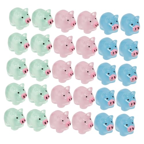 50 Stück Schweinchen Ornament Vielseitige Brosche Kochfeld Zierkaninchen Auto Figur Schmuckbrosche tierfiguren Tiere Figuren sammlerstücke Miniatur- Mini-Tierverzierung Harz NAMOARLY 50 Stück Schweinchen Ornament Vielseitige Brosche Kochfeld Zierkaninchen Auto Figur Schmuckbrosche tierfiguren Tiere Figuren sammlerstücke Miniatur- Mini-Tierverzierung Harz NAMOARLY von NAMOARLY