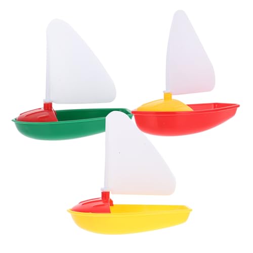 NAMOARLY 1 Satz 3 Stück Badewanne Kind Mini Schwimmen Schwebend Wasserspielzeug -Segelboote Spielzeugboote Badespielzeug Boot Badeboote Für Segelboote NAMOARLY 1 Satz 3 Stück Badewanne Kind Mini Schwimmen Schwebend Wasserspielzeug -Segelboote Spielzeugboote Badespielzeug Boot Badeboote Für Segelboote von NAMOARLY