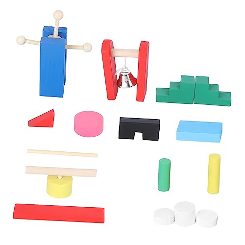 NAMOARLY 1 Satz Domino-Mechanismus holzspielzeug für Practical Playthings holzbauklötze Kid Toys aus Holzbausteinen für die Früherziehung hölzern NAMOARLY 1 Satz Domino-Mechanismus holzspielzeug für Practical Playthings holzbauklötze Kid Toys aus Holzbausteinen für die Früherziehung hölzern von NAMOARLY