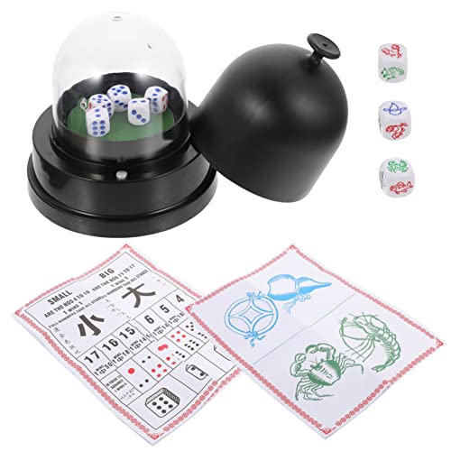NAMOARLY 1 Satz Elektrischer Würfelbecher Spielzeugspiel Würfelschüttler Flasche Würfel Brettspiele Automatisch Ausrüstung Großer Jumbo Standard-spielwürfel Kartenspiel Würfelspiel Pp Black NAMOARLY 1 Satz Elektrischer Würfelbecher Spielzeugspiel Würfelschüttler Flasche Würfel Brettspiele Automatisch Ausrüstung Großer Jumbo Standard-spielwürfel Kartenspiel Würfelspiel Pp Black von NAMOARLY
