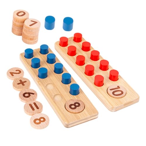 NAMOARLY Mathe-Spielzeug-Set Zahlen-lernspielzeug Holz Baby-lehrspielzeug Werkzeuge Für Die Früherziehung NAMOARLY Mathe-Spielzeug-Set Zahlen-lernspielzeug Holz Baby-lehrspielzeug Werkzeuge Für Die Früherziehung von NAMOARLY