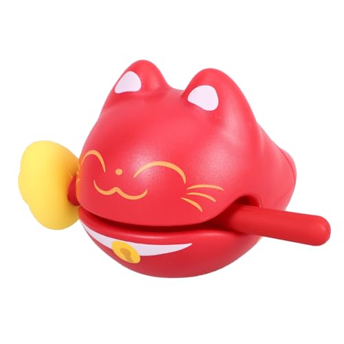 NAMOARLY 1 Satz Glückskatzen-schlaginstrument Trommelstöcke Sensorische Bälle Frosch-Guiro-raspel Trommelbürsten Trommelmaschine Schlagzeug-Musical Trommelstock Babyspielzeug Rot Plastik NAMOARLY 1 Satz Glückskatzen-schlaginstrument Trommelstöcke Sensorische Bälle Frosch-Guiro-raspel Trommelbürsten Trommelmaschine Schlagzeug-Musical Trommelstock Babyspielzeug Rot Plastik von NAMOARLY