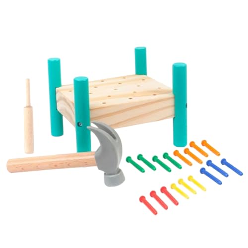 NAMOARLY 1 Satz Klopfspielzeug Aus Holz Klopfendes Klopfspiel Passendes -Percussion- Klopfen Holzspielzeug Hölzern Green von NAMOARLY