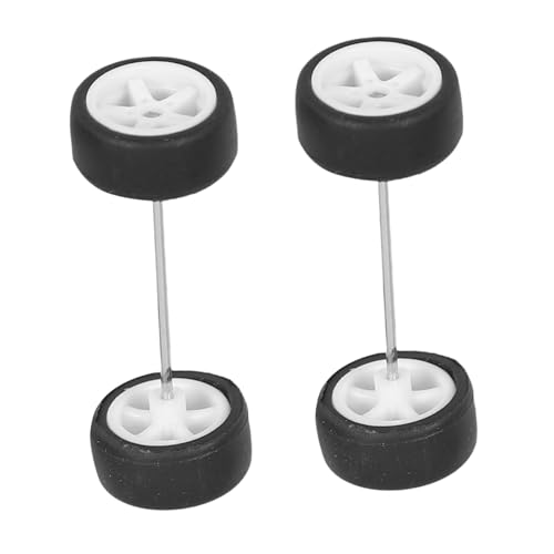 NAMOARLY 1 Satz Modellautos Hochwertige Reifen für DIY Spielzeugautos Langlebig und Leicht für Sammler und Miniaturfahrzeuge von NAMOARLY