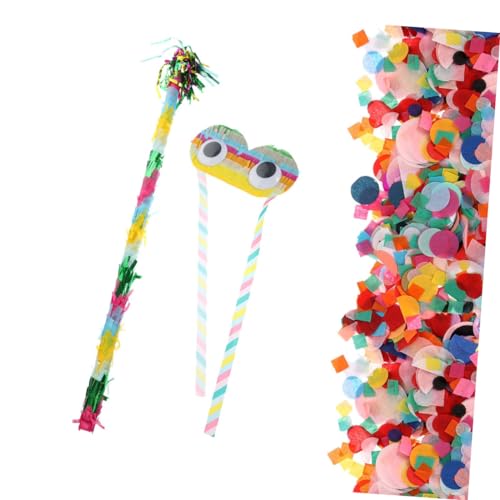 NAMOARLY 1 Satz Pinata-zubehör Stick-stütze Dekoration Für Geburtstagsfeiern Halloween-süßigkeiten-masse Parteien Mini-piñata Partyzubehör Toll Fetzige Partydekoration Papier Colorful NAMOARLY 1 Satz Pinata-zubehör Stick-stütze Dekoration Für Geburtstagsfeiern Halloween-süßigkeiten-masse Parteien Mini-piñata Partyzubehör Toll Fetzige Partydekoration Papier Colorful von NAMOARLY